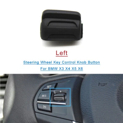 For BMW X3 X4 X5 F15 F25 2014-16 Left Steering Wheel Cruise Control Knob Button - Image 1 of 4