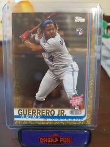 Vladimir Guerrero Jr. 2019 Topps Update Gold US272 Home Run Derby RC 0579/2019