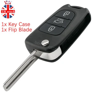 for 2010 2011 2012 2013 2014 2015 Hyundai I20 I30 IX20 IX35 3B Car Key Fob Case - Picture 1 of 8