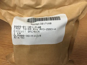 HEINEMANN AM3-Z263-4 CIRCUIT BREAKER - Bild 1 von 6