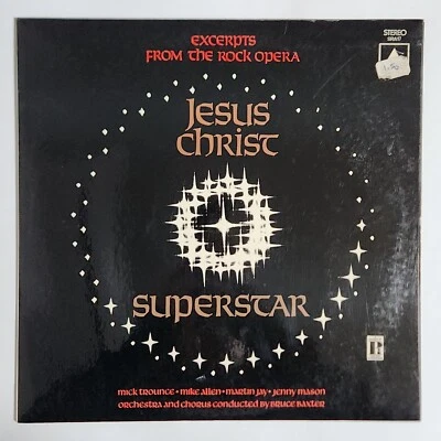 JESUS CHRIST SUPERSTAR - 'Excerpts From The Rock Opera' 12" Vinyl LP Record 1971 - Image 1 of 4