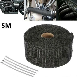 Exhaust Pipe Insulation Tape Tube Repair Seal Leak Joint Tape DIY 5M - Picture 1 of 6