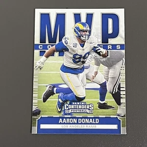 2020 Panini Contenders Football MVP Contenders Aaron Donald Rams #MC-AD - Picture 1 of 6