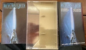 STAR WARS RETURN OF THE JEDI CASSETTE MOTION PICTURE SOUNDTRACK JOHN WILLIAMS - Picture 1 of 7