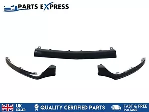 MERCEDES CLASSE C 2014 - 2018 OE W205 AMG PARAURTI ANTERIORE LABBRO INFERIORE FINITURE NERE - Foto 1 di 13