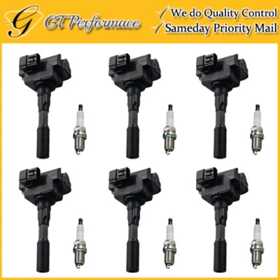 原始设备制造商优质点火线圈和火花塞 6 件适用于 91-95 Acura Legend/ 91-94 NSX V6 — 第 1/4 张图片