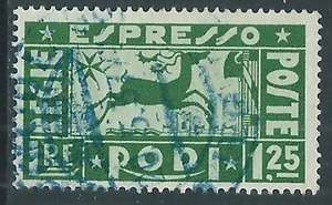 1932 EGEO ESPRESSO USATO 1,25 LIRE - P31-10 - Picture 1 of 1