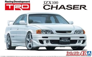Aoshima 1/24 Scale Model The Tuned Car (47) Kit TRD Toyota Chaser JZX100 '98 - Picture 1 of 5