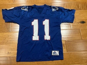 NEW ENGLAND PATRIOTS DREW BLEDSOE #11 MESH APEX YOUTH SIZE L JERSEY - Picture 1 of 5