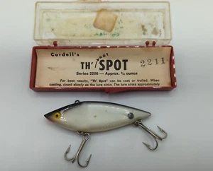 VINTAGE COTTON CORDELL "THE HOT SPOT" 2211 - BOX AND PAPER INCLUDED 3/4 oz - Picture 1 of 6