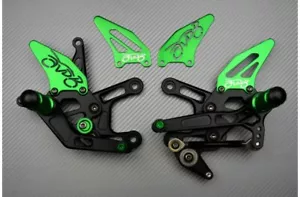 2017-2019 KAWASAKI Z900 Z 900 Z-900 ZR900B Green AVDB Backward Pedane Holder - Picture 1 of 7