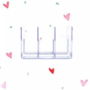 3 Grid Bookend Bookshelf Child Acrylic Folder for Office - Picture 1 of 11