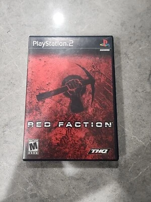 Red Faction PS2 (Sony PlayStation 2, 2002) Case & Disk Only - Image 1 of 3