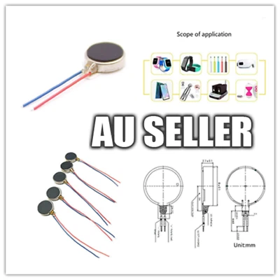 Bulk Flat 1034 Mobile Phone Vibrator Motor Micro Vibration Button 3V - image 1 of 4