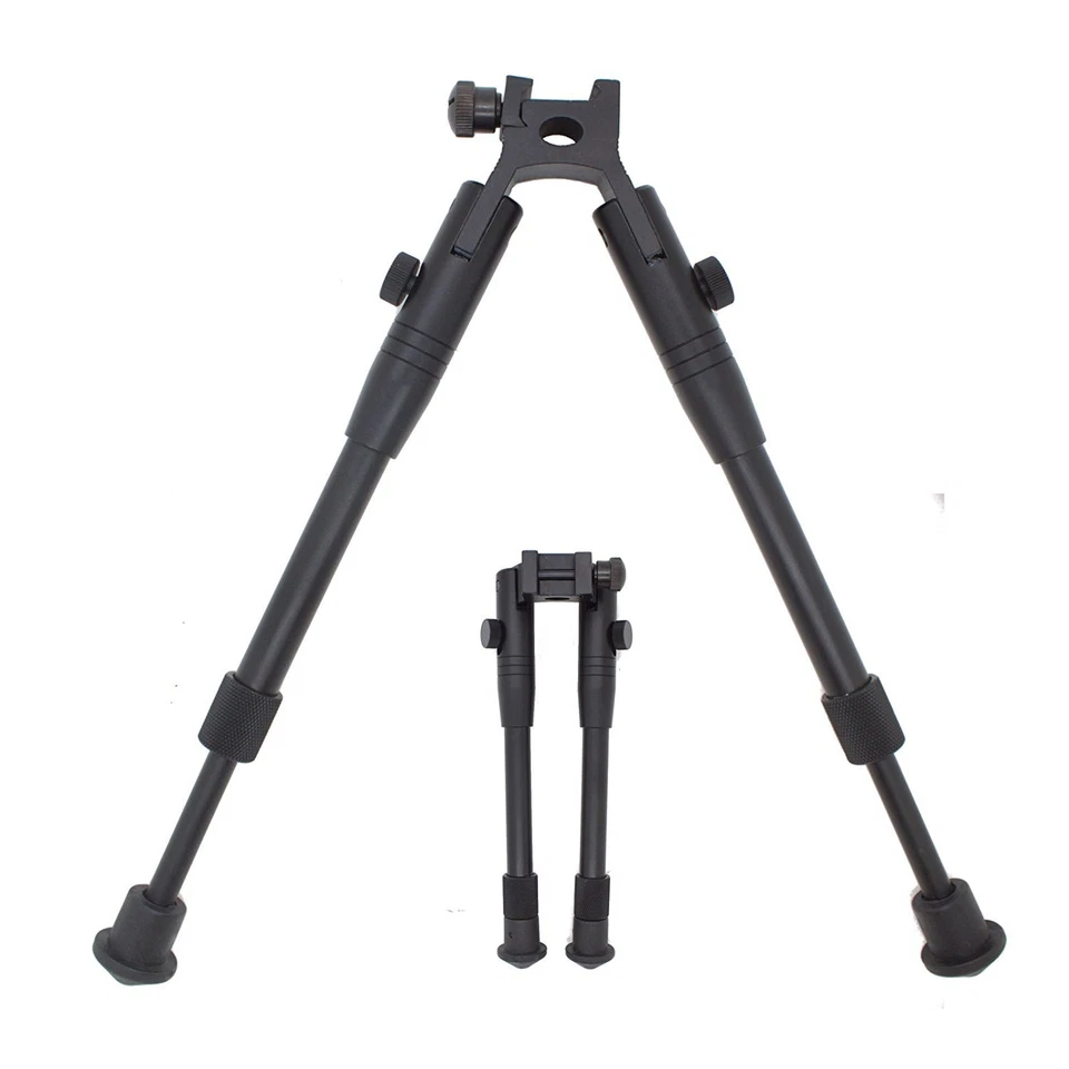 WELL Airsoft Sniper Rifle Bipod Picatinny Weaver Rail Mount Stabilizer Hunting METAL