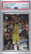 2012-13 Fleer Retro 1997-98 Fleer Ultra LeBron James #ULT-41 PSA 8