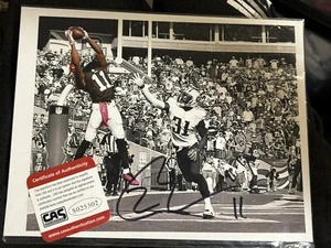Signed Travis Benjamin Photo Certified - Picture 1 of 6