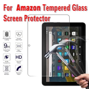 1 X Tempered Glass Screen Protector For Amazon Fire HD 8/8 Plus/12th Gen 2024 - Picture 1 of 16
