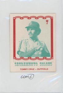 1976 Caruso Sacramento Solons Tommy Cruz #7