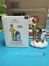 2019 Hallmark Keepsake Ornament Star Wars C-3PO & R2-D2 Peekbuster NEW