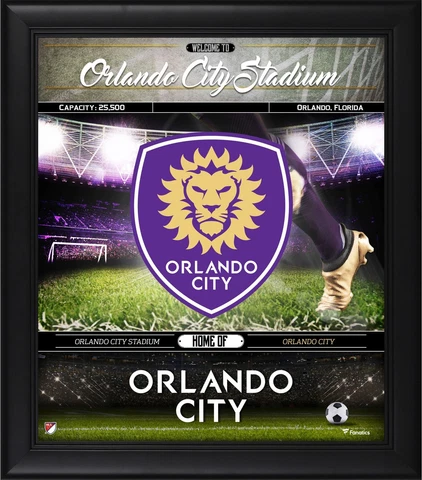 Orlando City SC Framed 15" x 17" Welcome Home Collage Cover