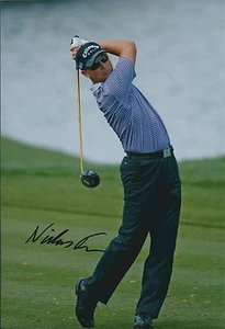 Niclas FASTH SIGNED AUTOGRAPH 12x8 Photo + Dealer COA European Tour Golf Winner - Picture 1 of 1