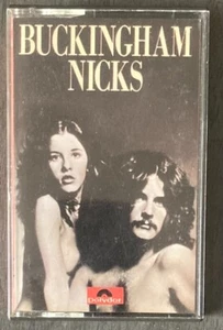 BUCKINGHAM NICKS S/T '73 Original UK Cassette FLEETWOOD MAC Nice Shape! - Picture 1 of 4