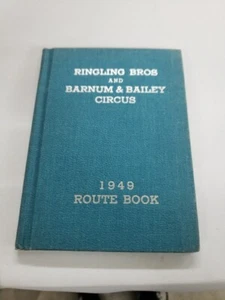 Ringling Bros and Barnum & Bailey Circus 1949 Season Route Book - Picture 1 of 1