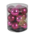 Christmas Tree Decoration Glass Baubles - Various Sizes & Colours