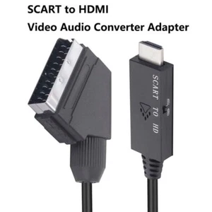 Male To Male SCART To HDMI Converter For HDTV Sky Box STB - Bild 1 von 12