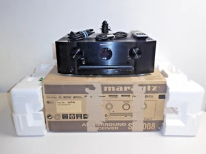 Receptor AV Marantz SR6008 7.2 High-End negro en embalaje original, 2 años de garantía - Imagen 1 de 8