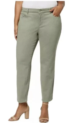 Calça Charter Club 28W, Bristol SkinnyAnkle, palmeira oliva, Orig. US$ 69,50 - Imagem 1 de 4