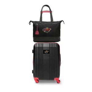 Minnesota Wild Premium Laptop Tote Bag and Luggage Set - Picture 1 of 1