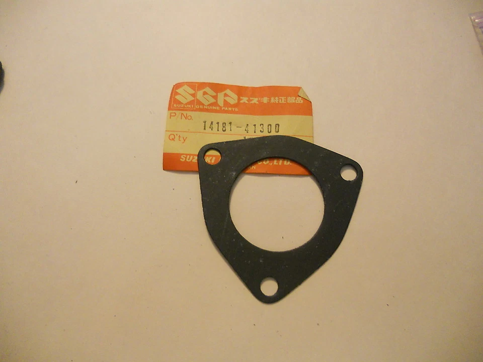 Tubo de escape junta Suzuki 1977-1978 RM100 RM125 14181-41300 NUEVO DE STOCK Foto 1 de 1