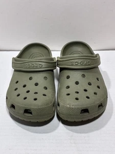 Crocs Classic Clog Unisex Size 6 Men 8 Women Moss Army Green Olive - Picture 1 of 4
