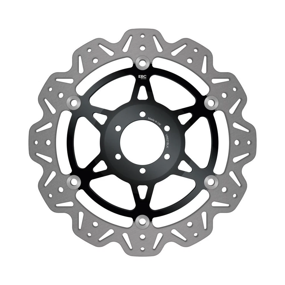 EBC Float Vee Rotor FR BLK Buje Delantero Derecho para Aprilia RS 125 2T Radial 2006-12 Foto 1 de 1