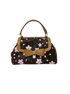 Louis Vuitton Takashi Murakami Cherry Blossom Sac Retro PM Marrón Rosa M92012 - Imagen 1 de 18