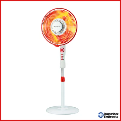 Termoventilatore Elettrico Piantana al Carbonio Basso Consumo Melchioni Sunrise - Immagine 1 di 4