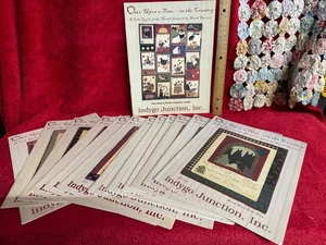 Once Upon A Time...in the Country Complete 12 Month Quilt Pattern Nursery Rhymes - Picture 1 of 9