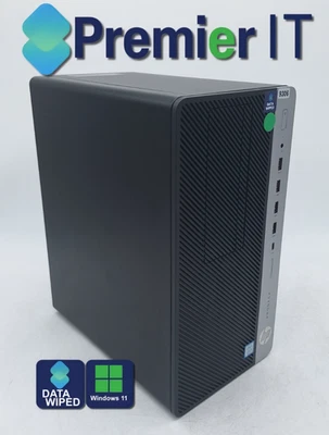 HP ProDesk 600 G5 MT Desktop - Intel Core i5-9500 8GB RAM + 240GB SSD - Image 1 of 4