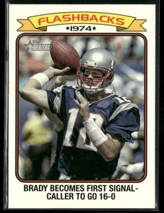 2023 Topps Composite #FF-19 Tom Brady Football Flashbacks - Picture 1 of 2