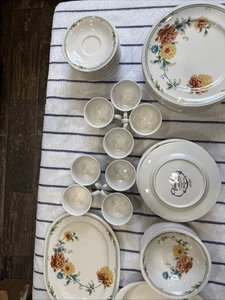 Noritake Asian Bouquet Set Of 45 Pieces. Never Used. Excellent Condition. - Picture 1 of 13