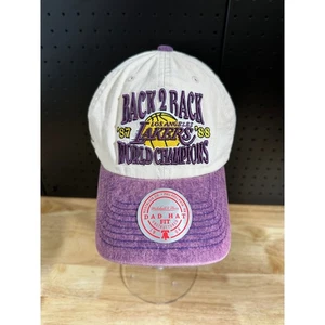 Los Angeles Lakers 1987-88 Back 2 Back NBA World Champions Mütze Mitchell & Ness - Bild 1 von 8