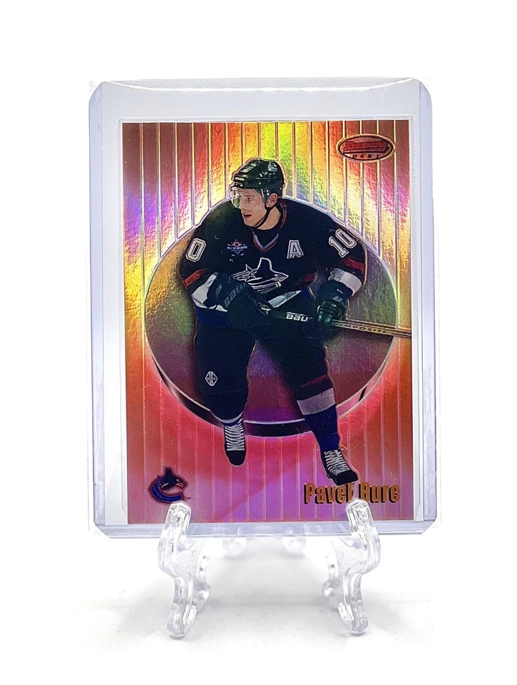 PAVEL BURE 1998-99 Bowman's Best NHL #58 REFRACTOR PARALLEL /400 CANUCKS - Image 1 of 2