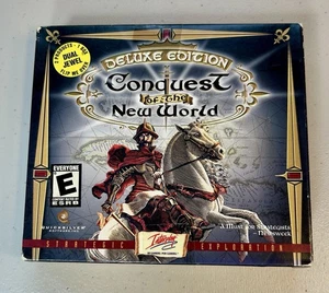 Castles II & Conquest of the New World Deluxe Interplay 2 Disc Set NEW SEALED + - Picture 1 of 6