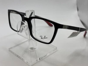 Ray Ban RB 8906 2000 52/19 145 Herren Schwarz glänzend Vollrand Brille A3494 » - Bild 1 von 24