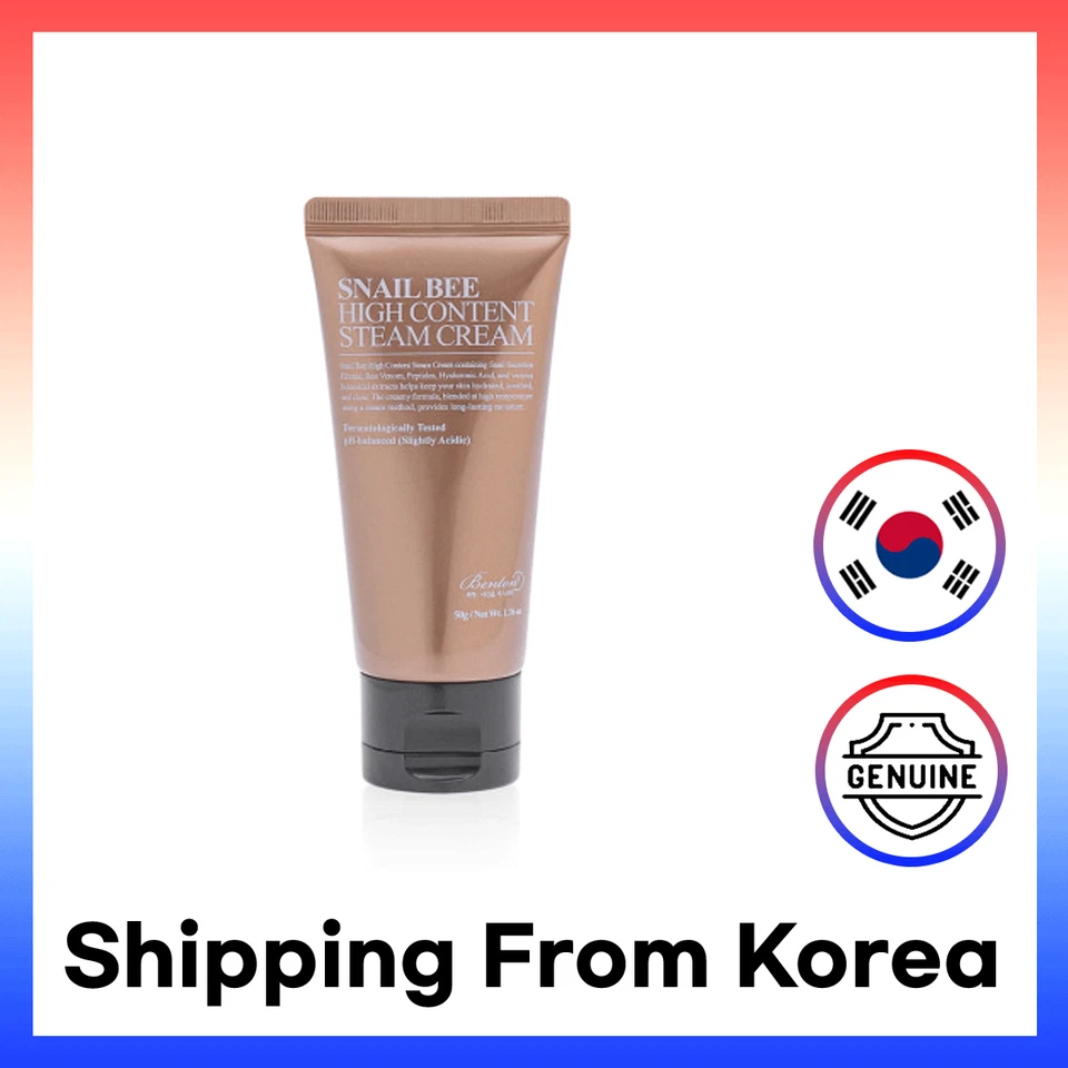 Crema de vapor de alto contenido Benton Snail Bee 50 g (22 AD) Foto 1 de 1