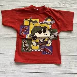 Snoopy Nationals Park Outdoor Joe Kids 4T Single Stitch Shirt - Picture 1 of 6