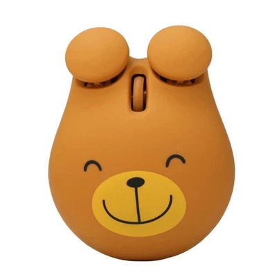 Portable Animal Bear Corded Mouse USB Wired 1000DPI Bear Shaped Optical Mice - Image 1 of 4