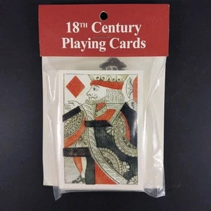 PLAYING CARDS 18TH CENTURY Colonial Revolutionary WAR NEW Replica - Picture 1 of 4
